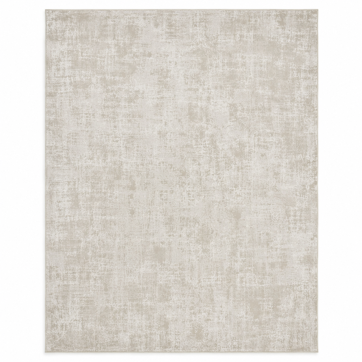 Tapete All Decor Ankara White Cream Turco Abstrato Bege e Creme Retangular