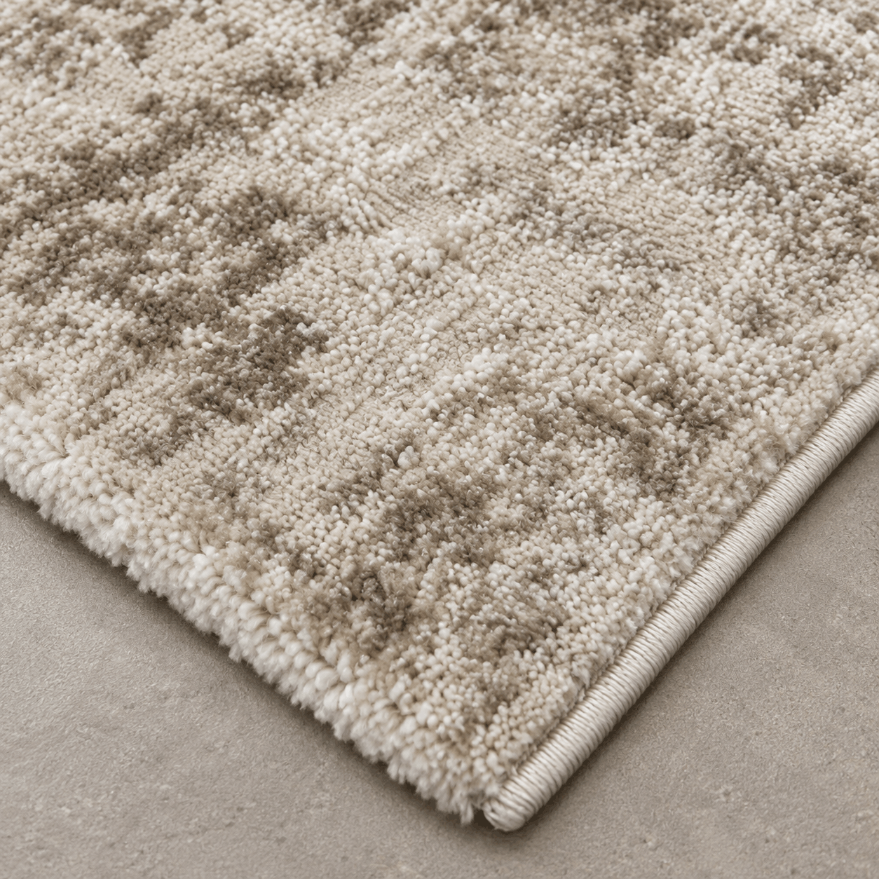 Tapete All Decor Ankara Turco Abstrato Texturizado Bege e Creme Retangular