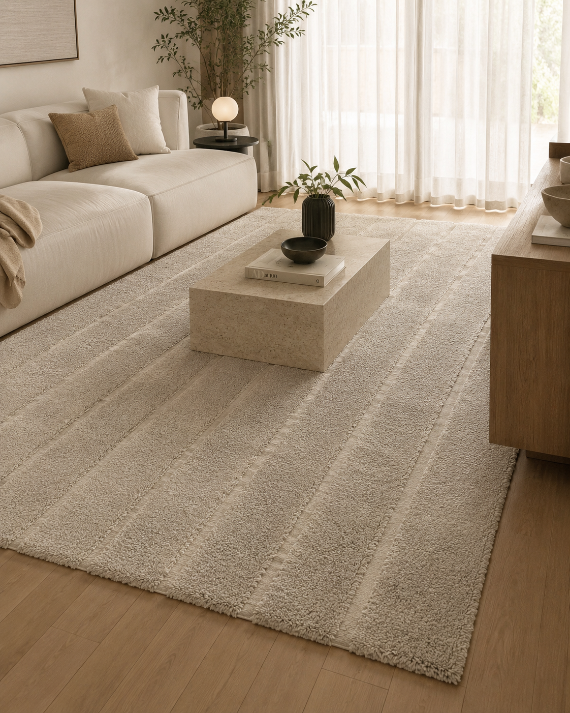 Tapete Brasileiro Retangular Stripe AD 2,00 x 2,50