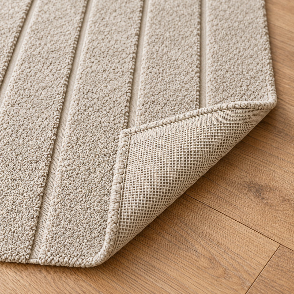Tapete All Decor Stripe Brasileiro Marfim Texturizado Retangular 2,00 x 2,50 m
