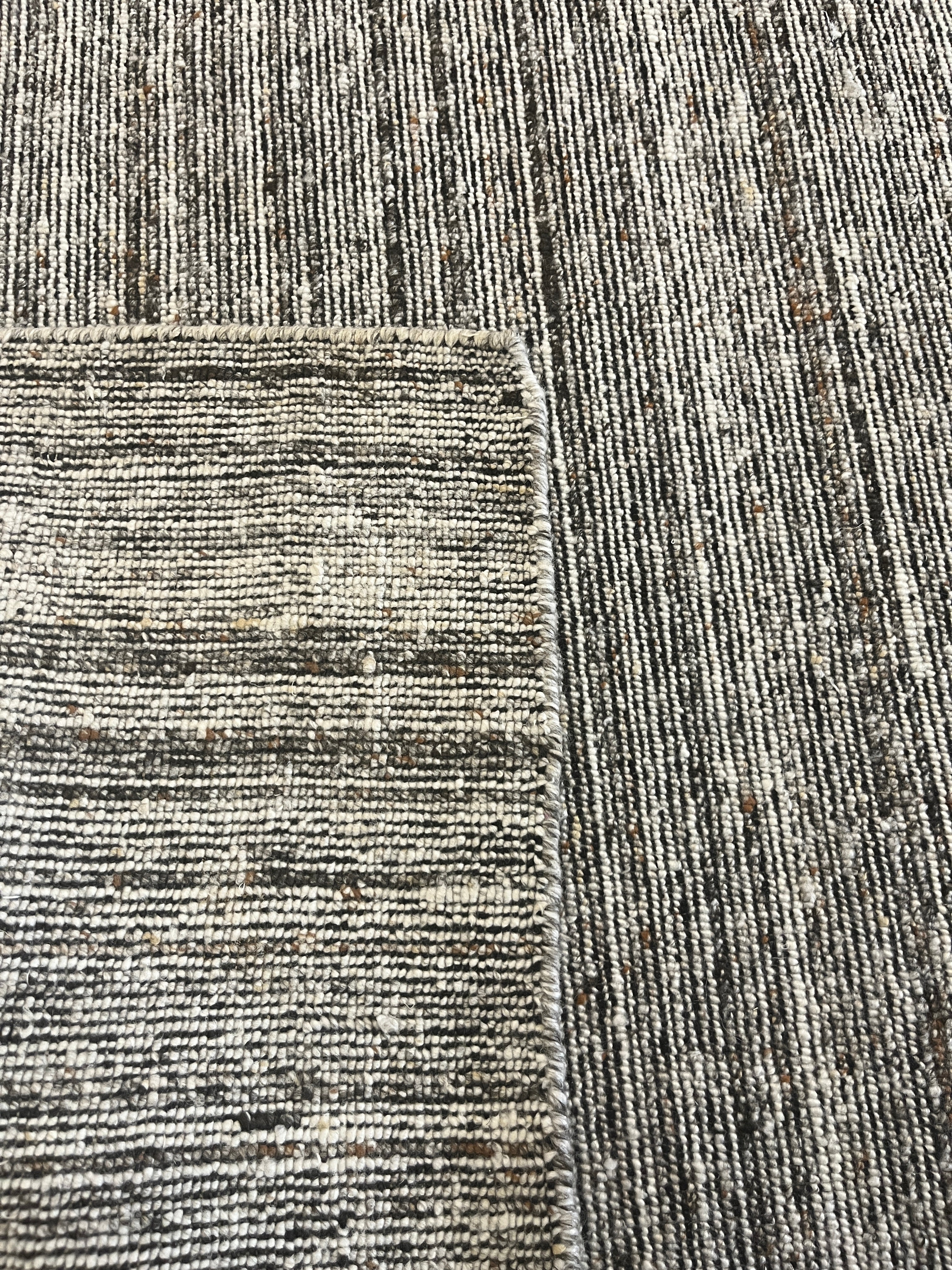 Tapete Indiano Artesanal Retangular Cinza Claro AB 2,50 x 3,00