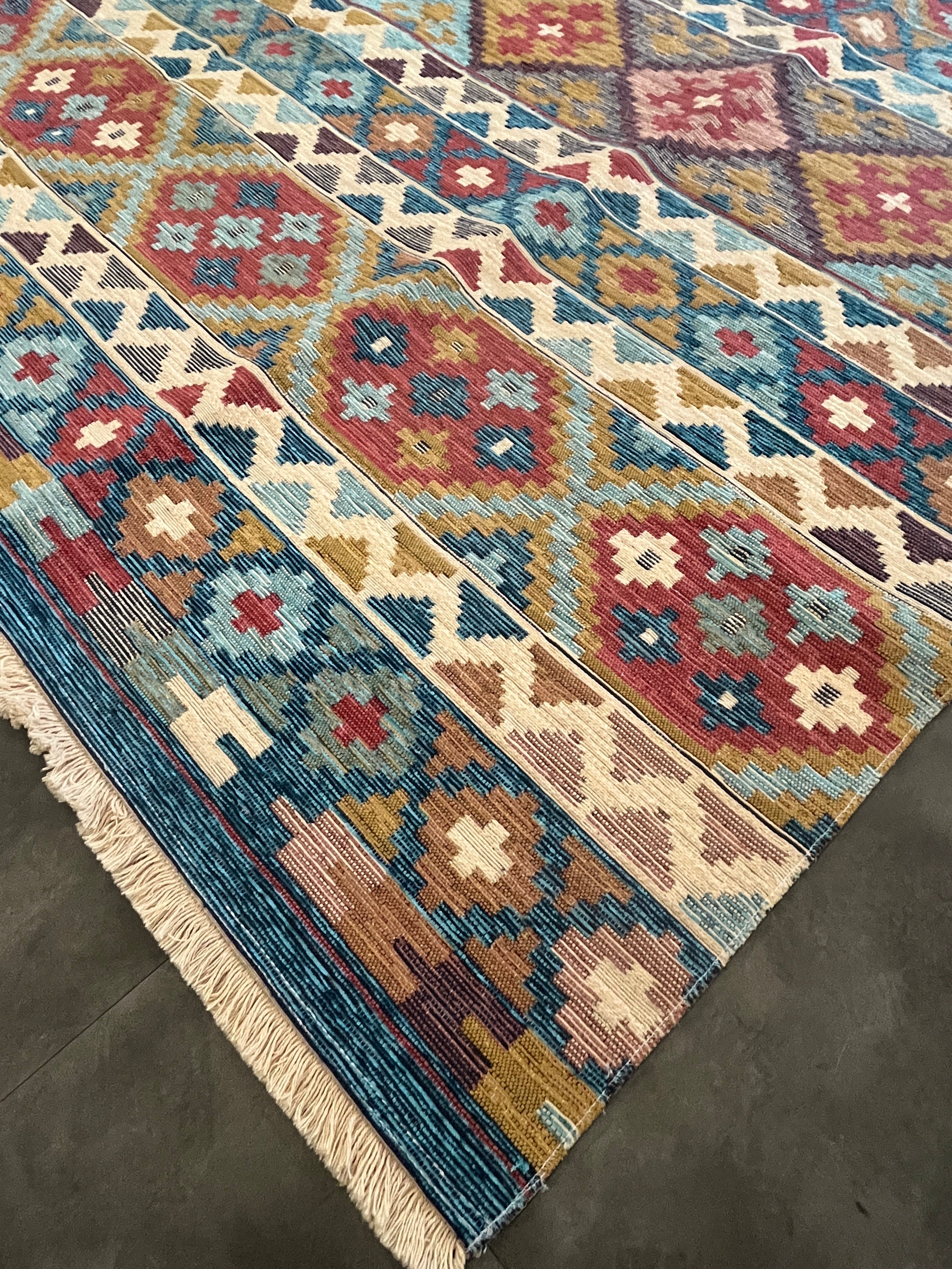 Tapete Turco Kilim Retangular Tribal Essence BH
