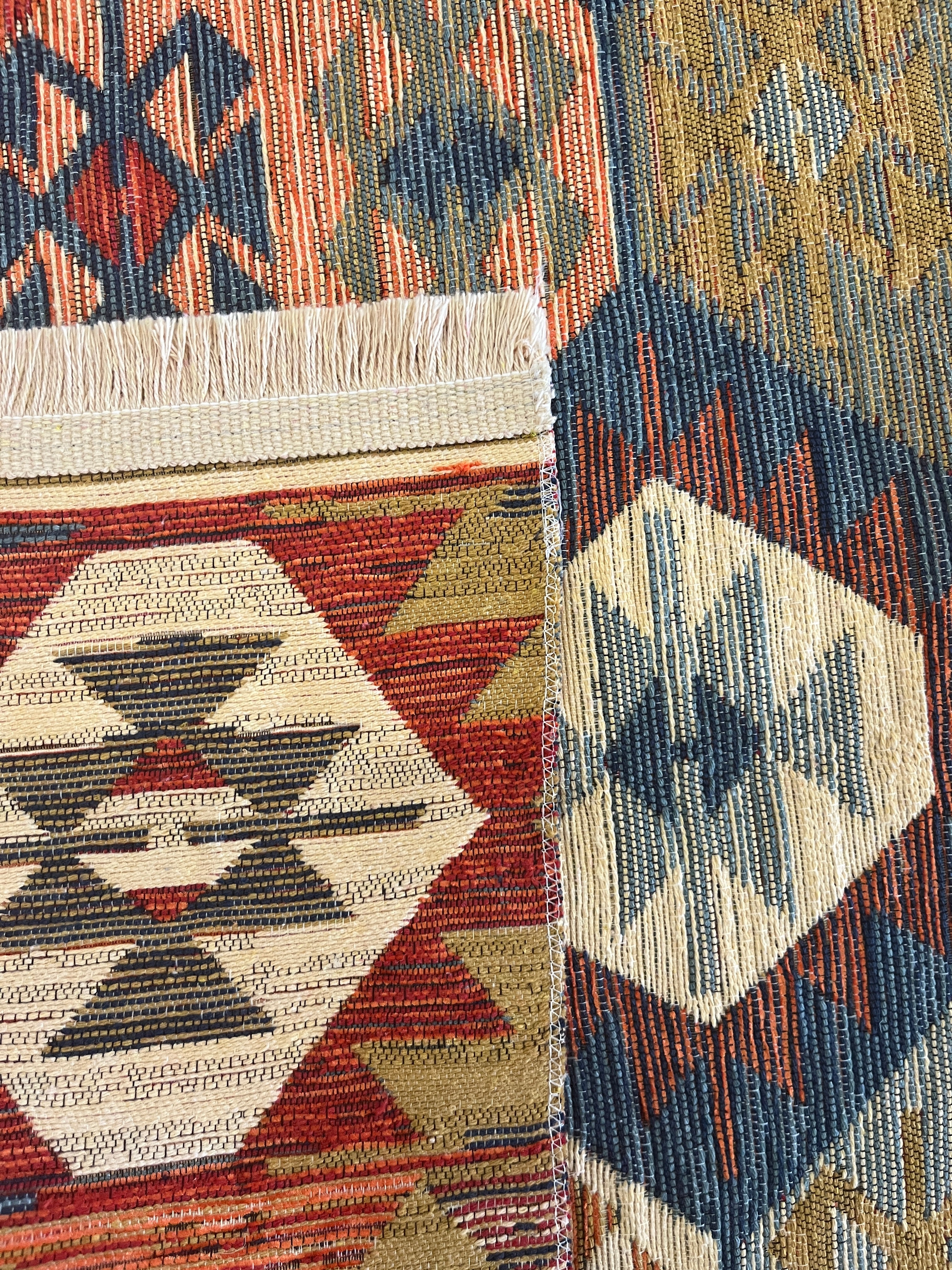 Tapete Turco Kilim Retangular Mosaico BH 1,50 x 2,00