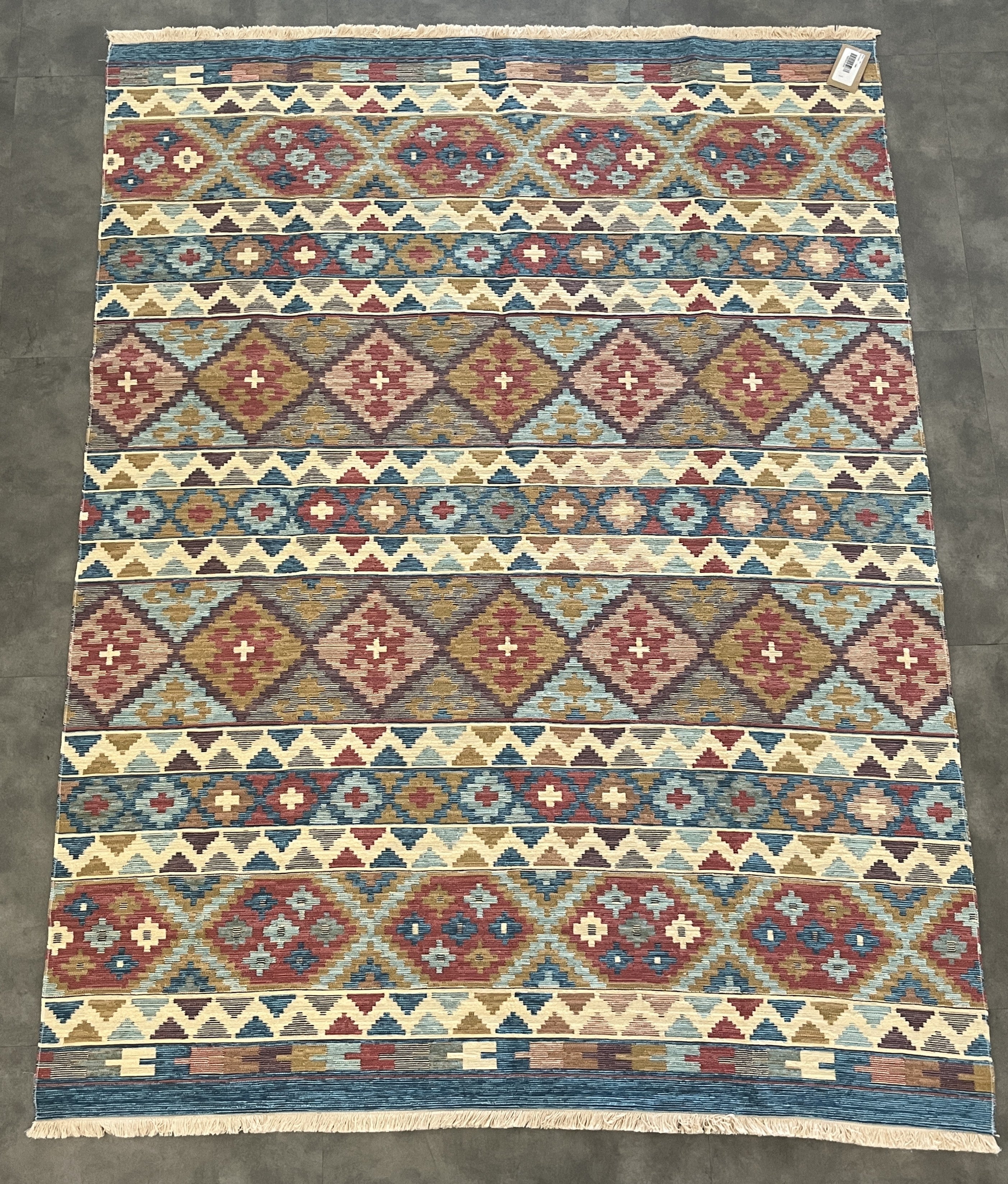Tapete Turco Kilim Retangular Desenho 1006 1,50 x 2,00