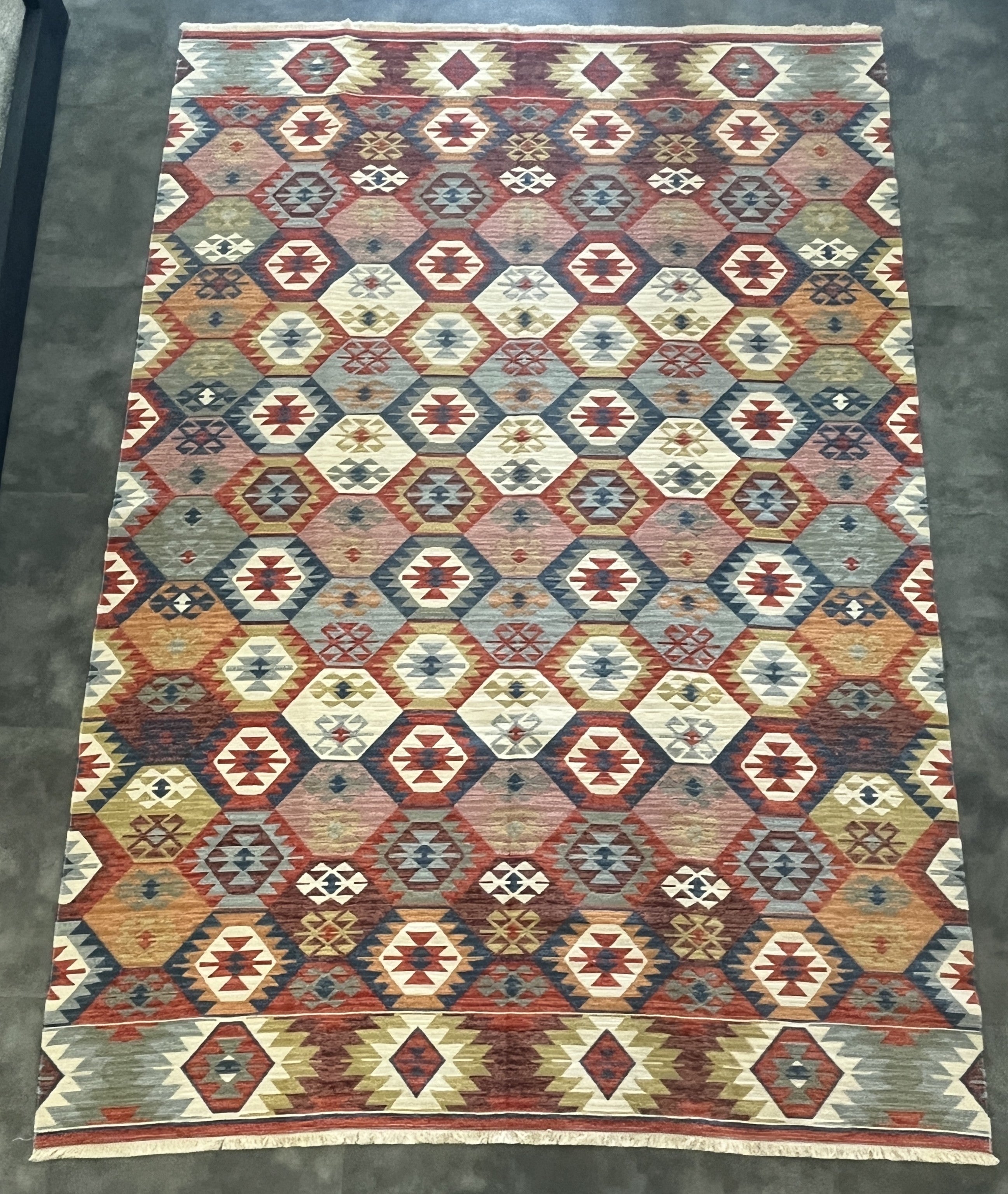 Tapete Kilim Turco Retangular Marrakesh BH 2,00 x 3,00