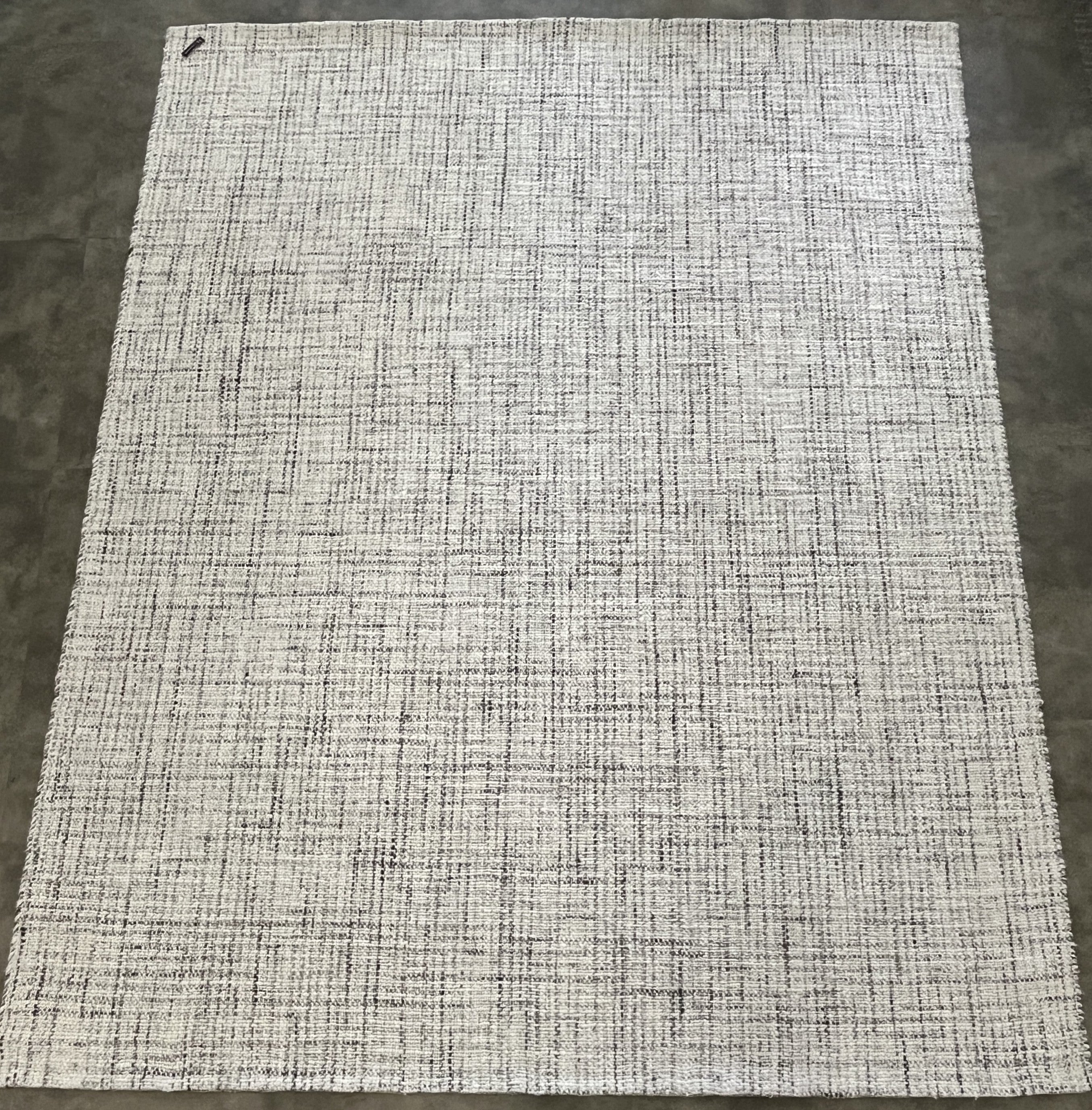 Tapete Indiano Artesanal Retangular Ivory Grey GC 2,00 x 2,50