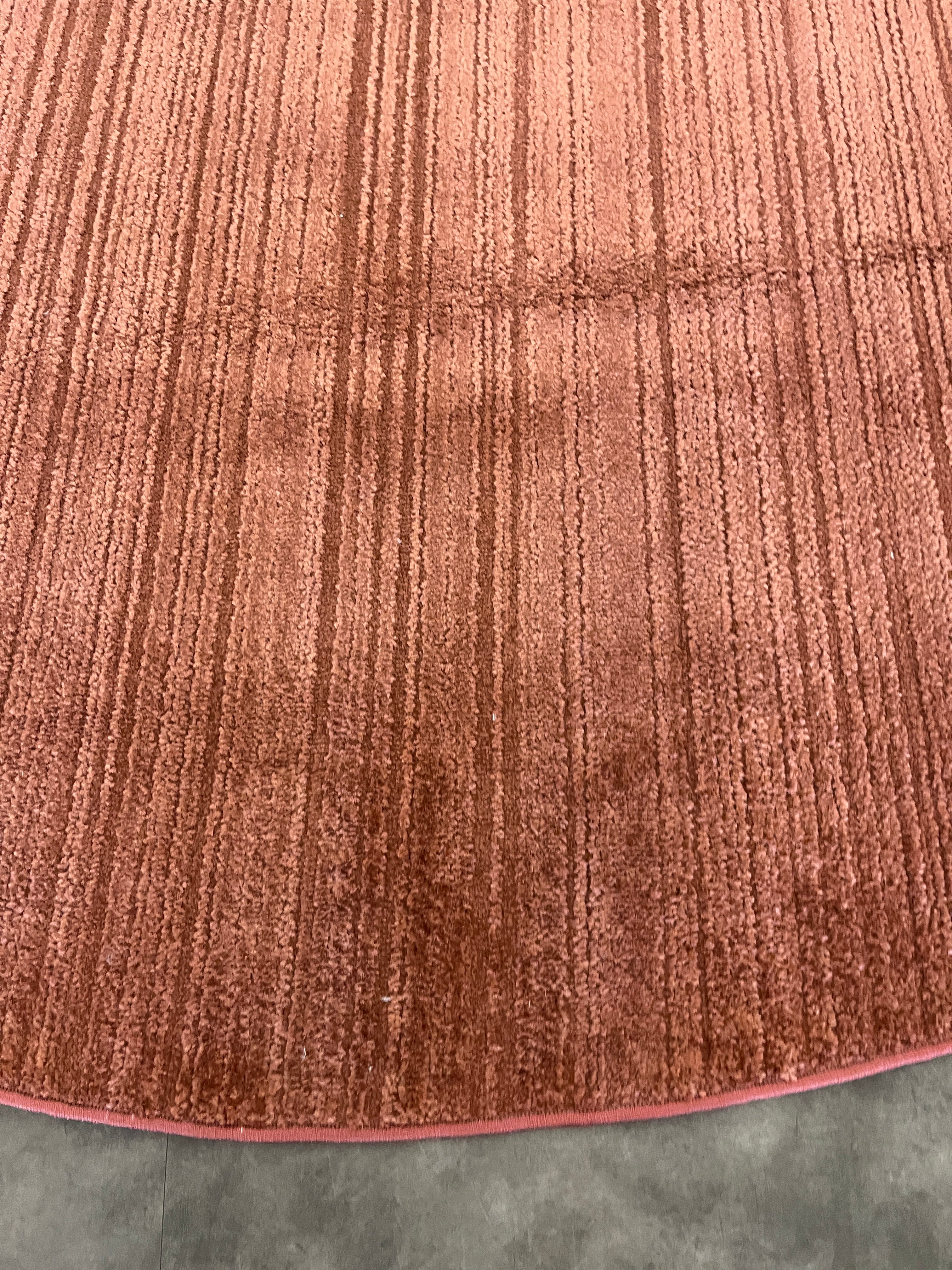 Tapete Turco Orgânico 2,40 x 3,00 Inverse Terracota