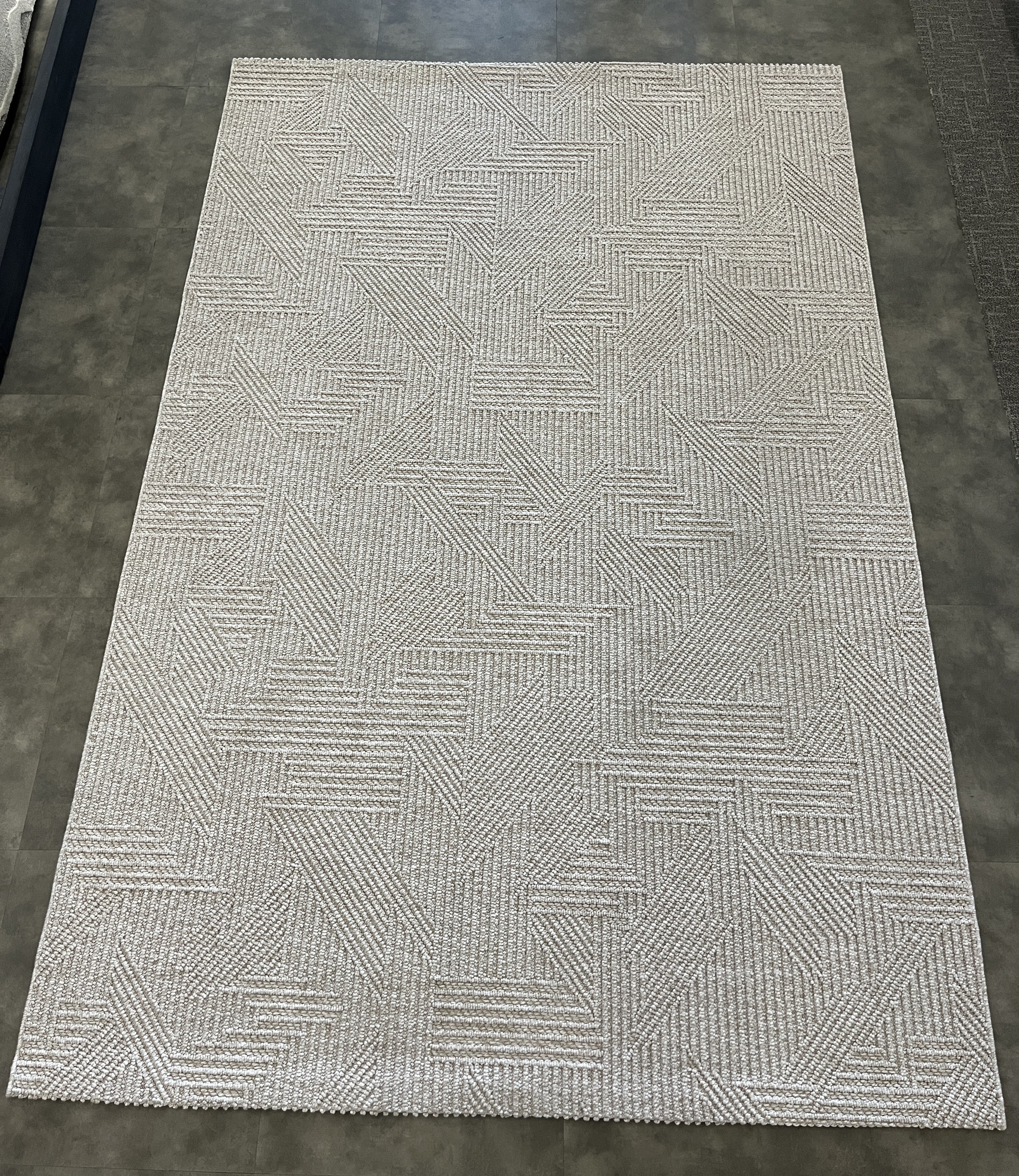 Tapete Turco Retangular 2,00 x 3,00 Serez Beige