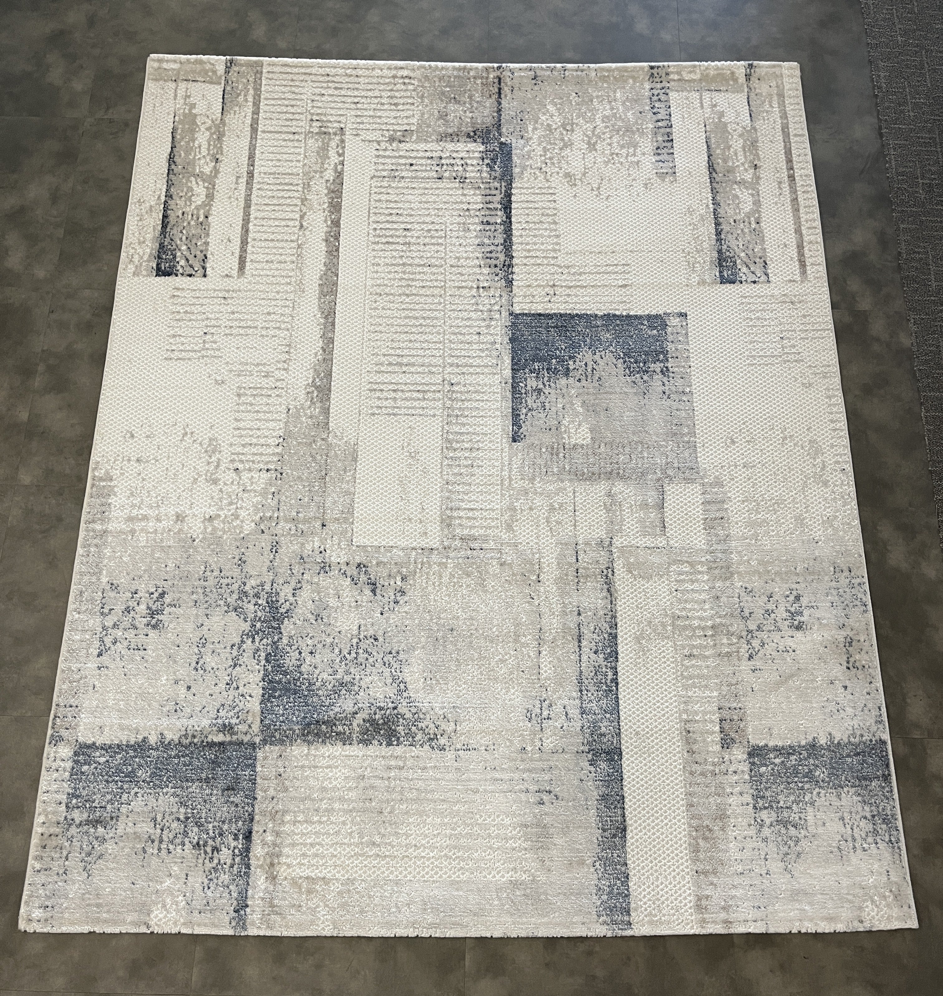Tapete Turco Retangular Urban Blue TR 2,00 x 2,50