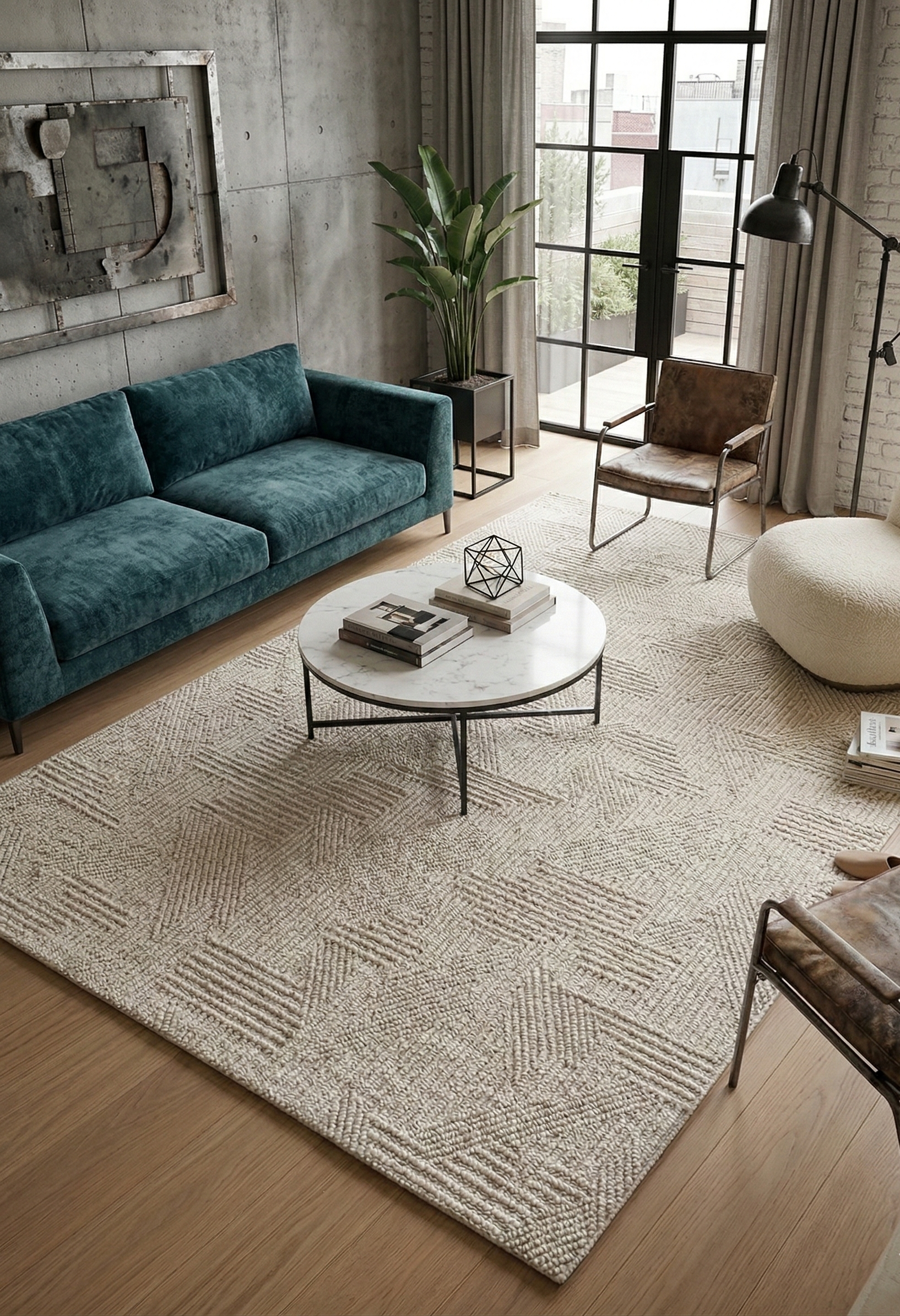 Tapete Turco Retangular 2,00 x 3,00 Serez Beige