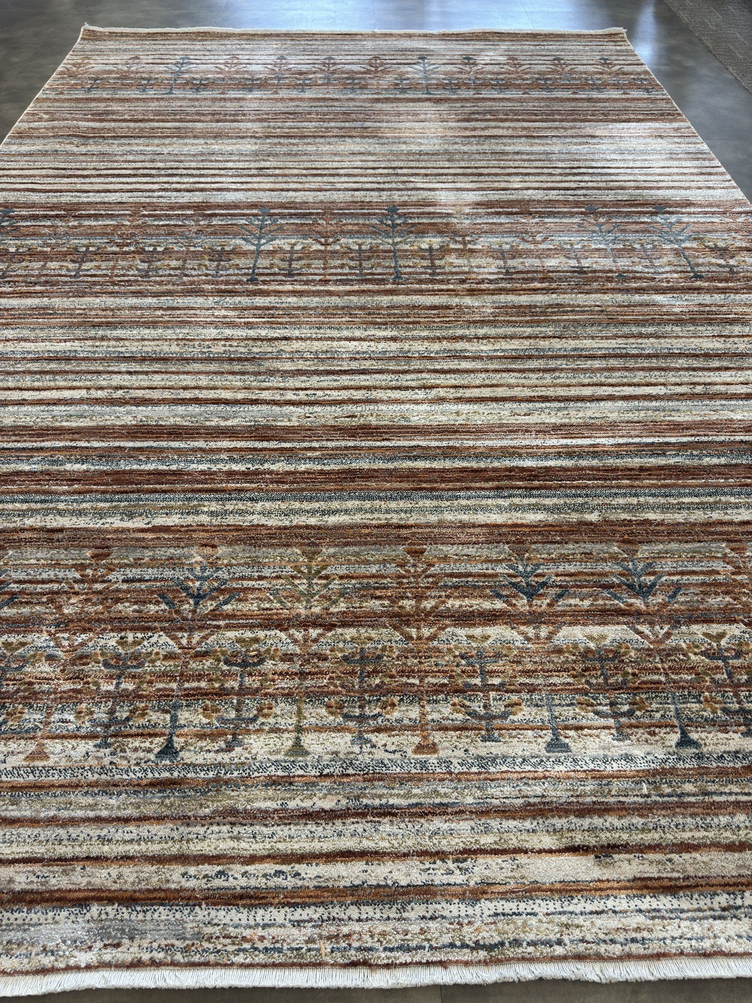 Tapete Turco Retangular Mahali Gabbeh Cream M. Grey CD