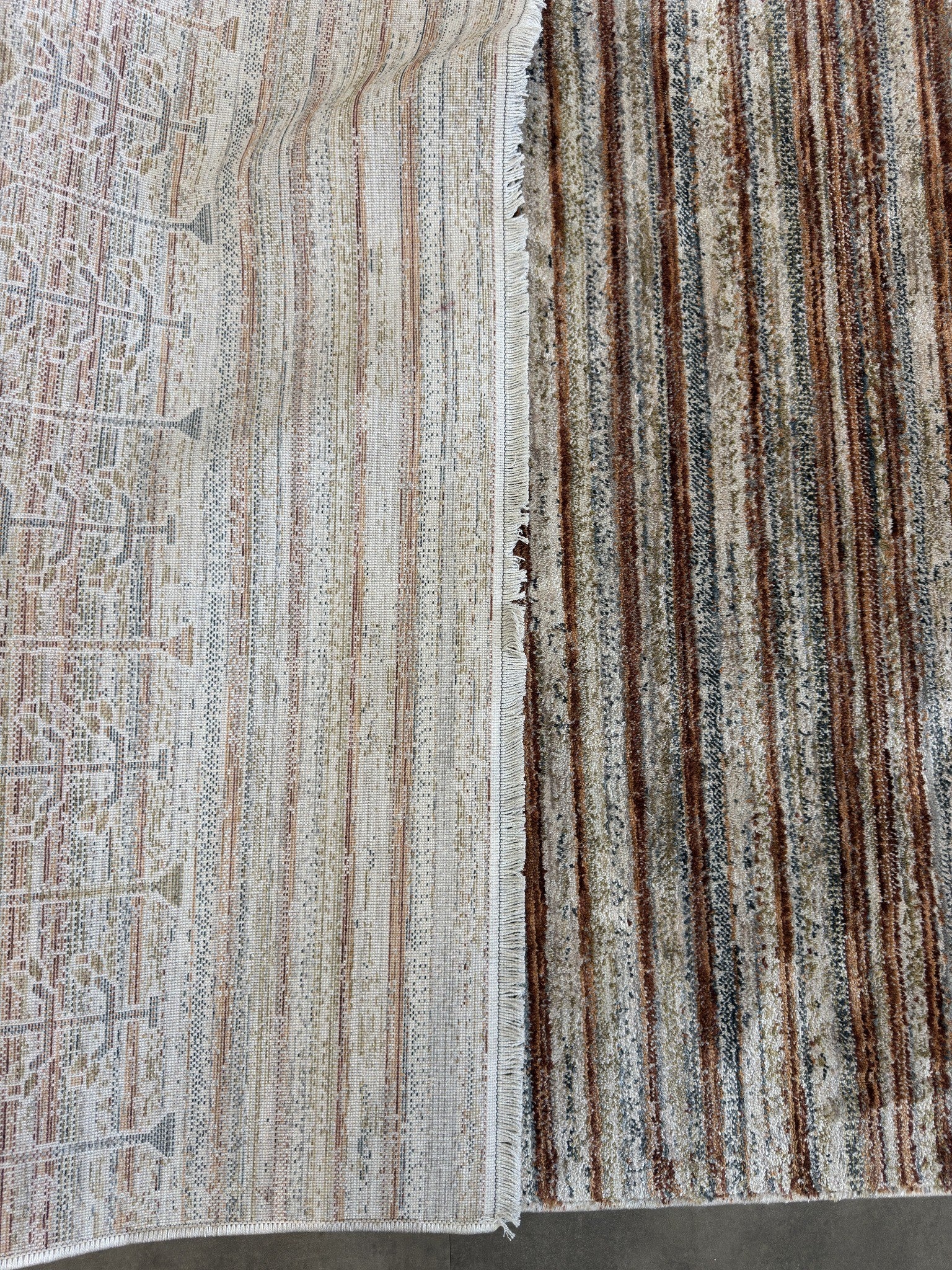 Tapete Turco Retangular Mahali Gabbeh Cream M. Grey CD