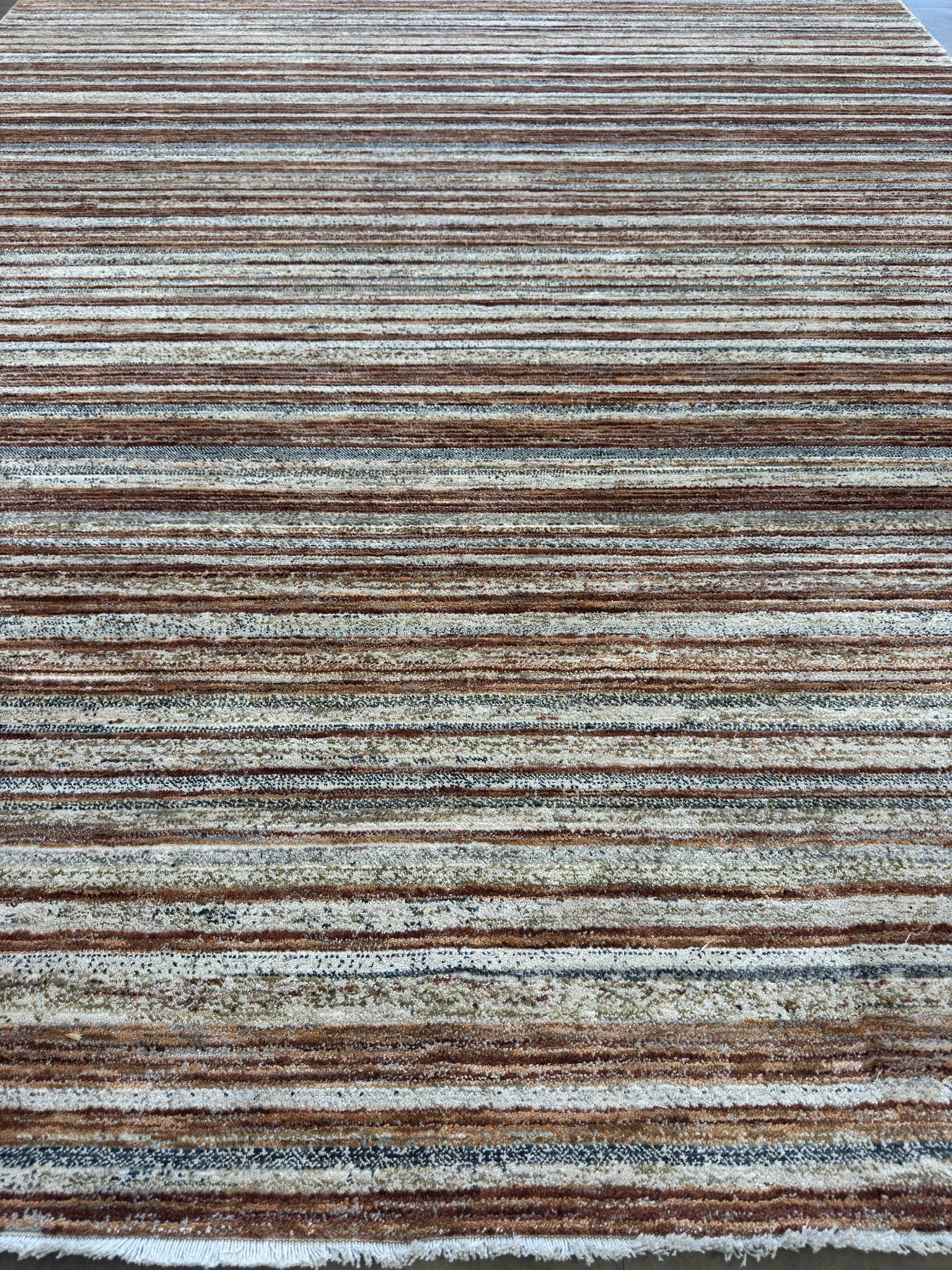 Tarepete Turco Retangular Mahali Listado Slim Blue Cream CD