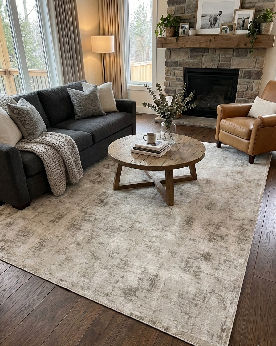 Tapete Turco Retangular Ankara L. Beige Cream CD