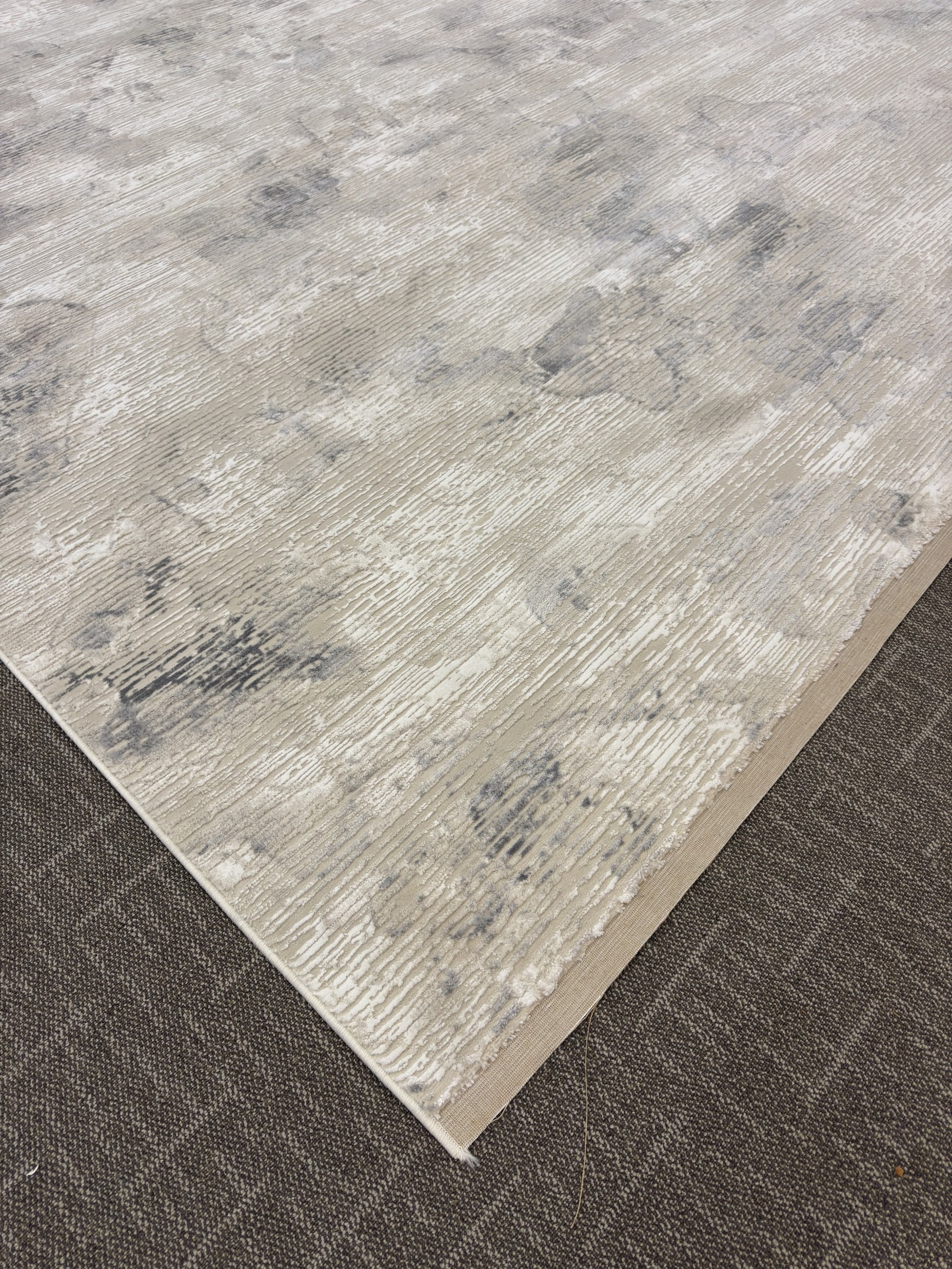 Tapete Turco Retangular Ankara Cream L Grey CD