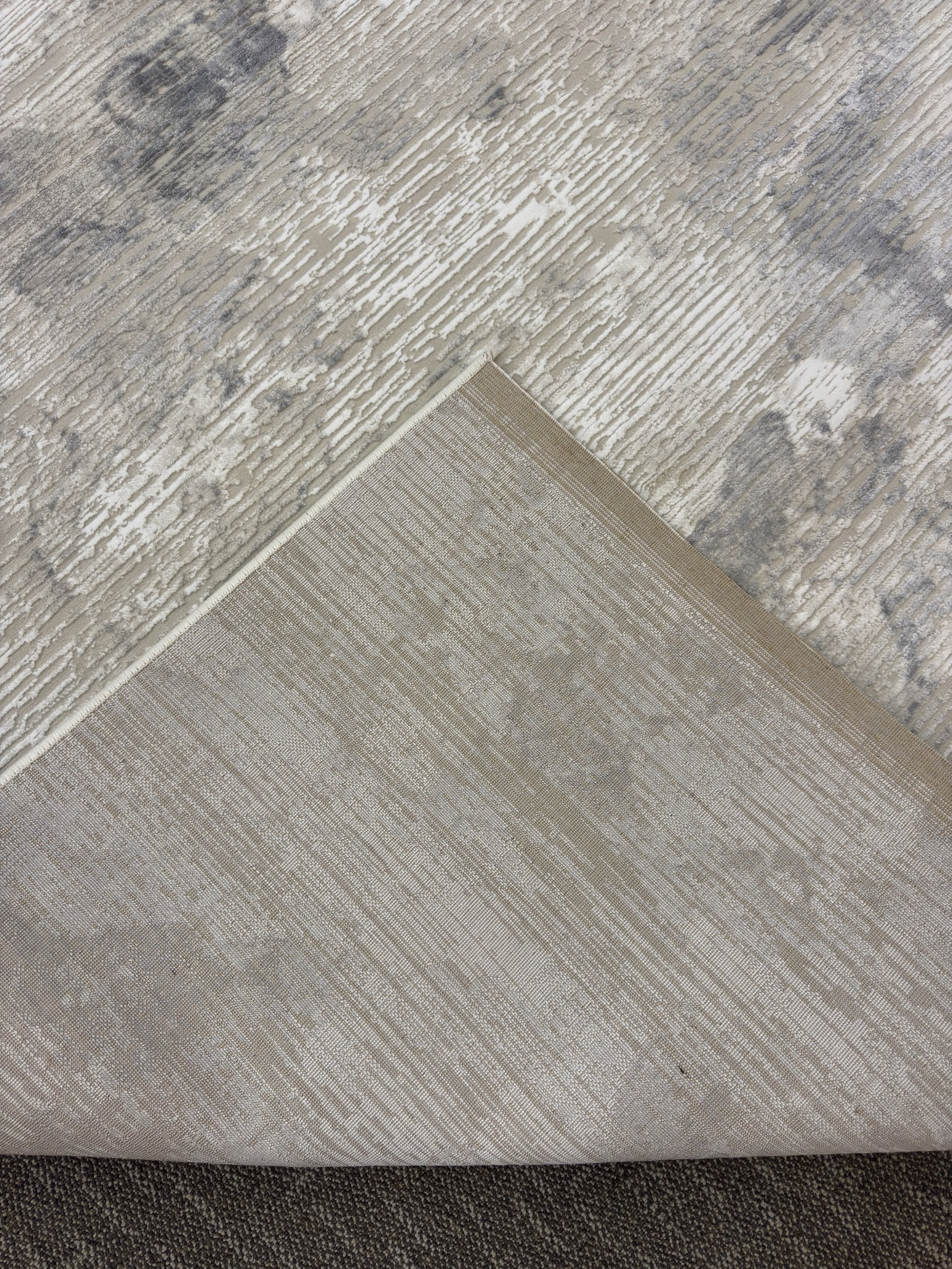 Tapete Turco Retangular Ankara Cream L Grey CD