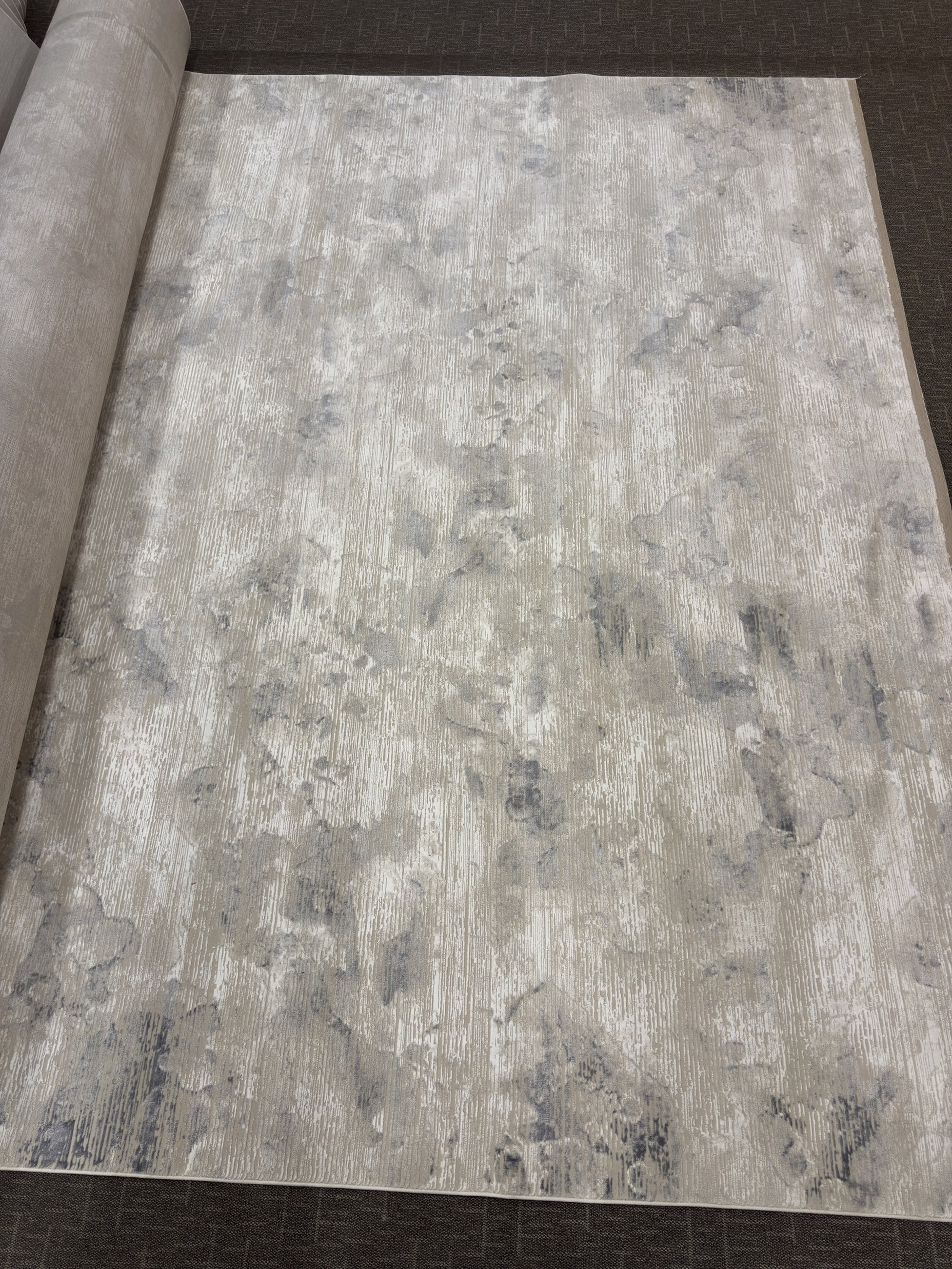 Tapete Turco Retangular Ankara Cream L Grey CD