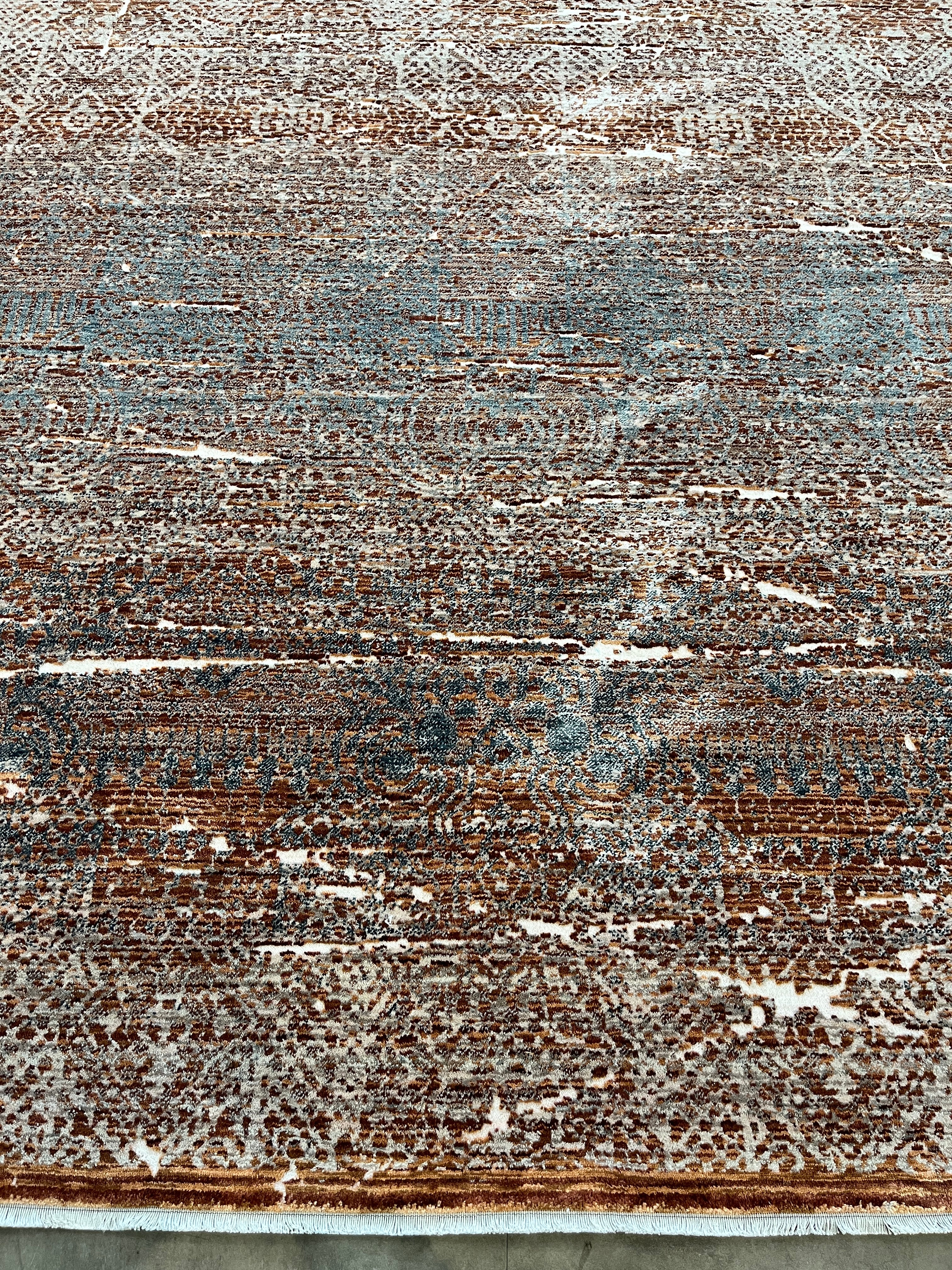 Tapete Turco Retangular Mahali Nomade Brown Cream CD