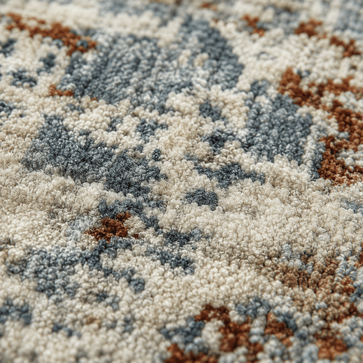 Tapete Mahali Sparta Cream M. Grey Turco Abstrato Vintage Cinza e Creme Retangular