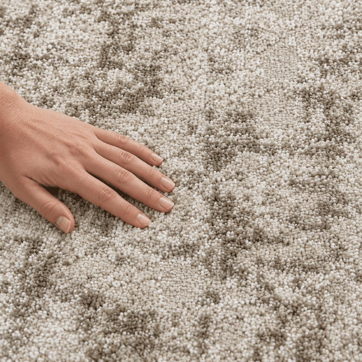 Tapete All Decor Ankara Turco Abstrato Texturizado Bege e Creme Retangular