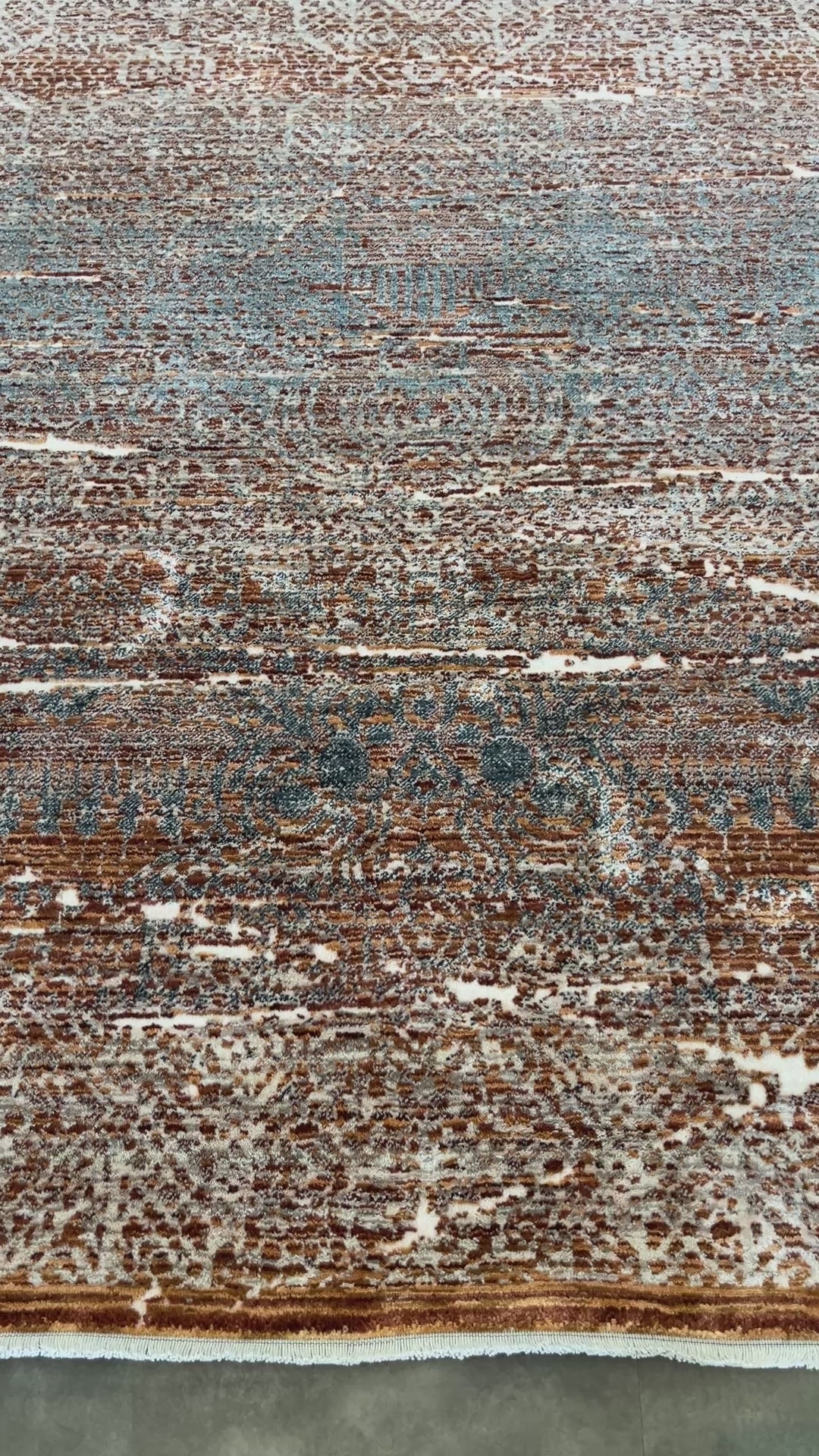 Tapete Turco Retangular Mahali Nomade Brown Cream CD