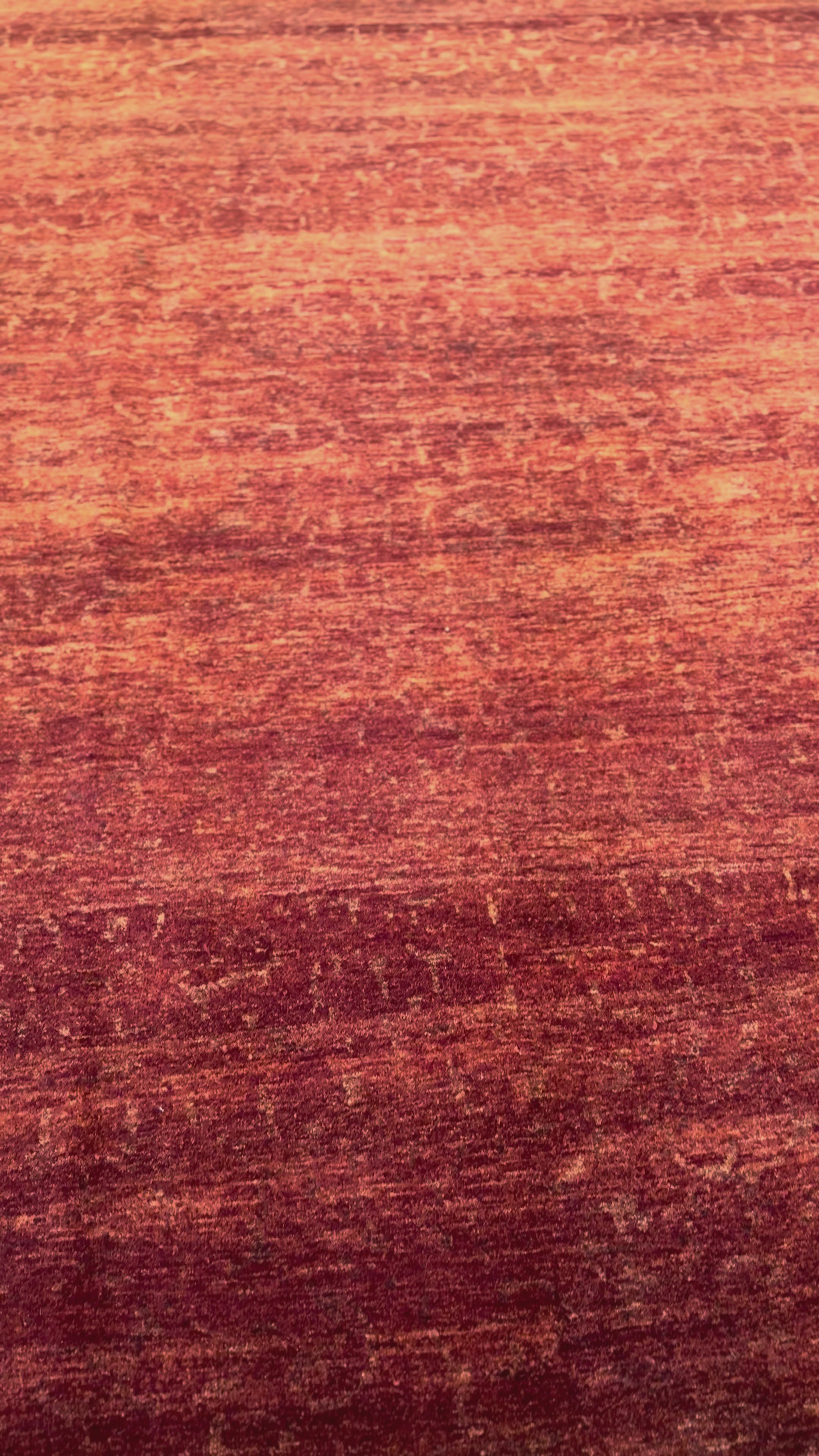 Tapete All Decor Vermelho Rubi Indiano Artesanal Texturizado Retangular 2,40 x 3,14 m