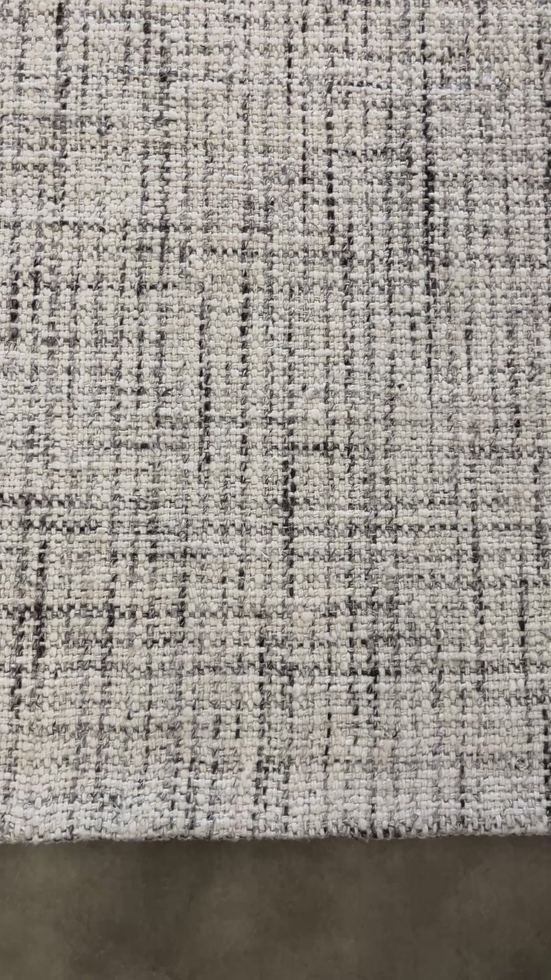 Tapete Indiano Artesanal Retangular Ivory Grey GC 2,00 x 2,50