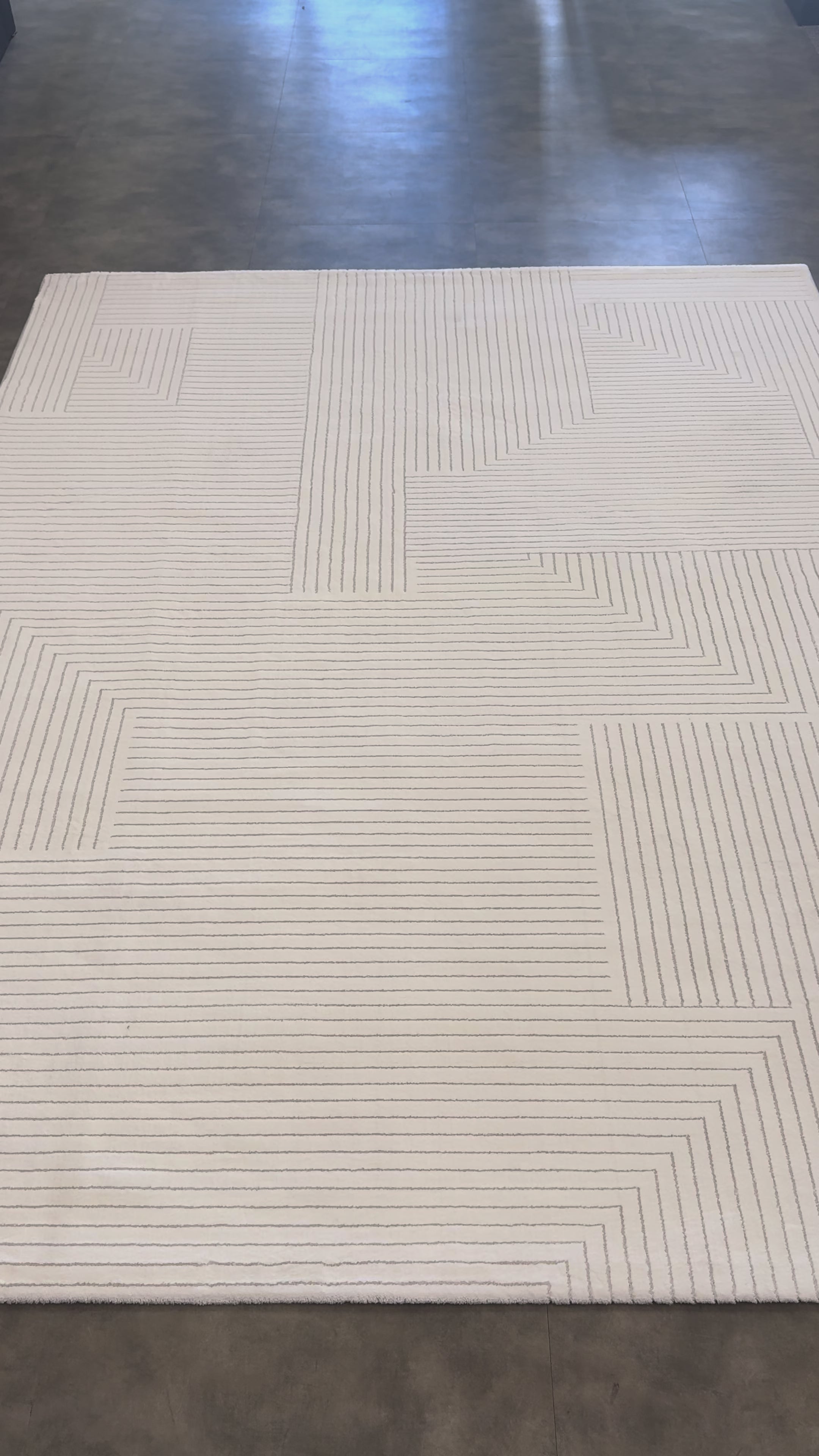 Tapete Turco Sofisticato desenho 02 Cream 2,00 x 2,50 Retangular ED