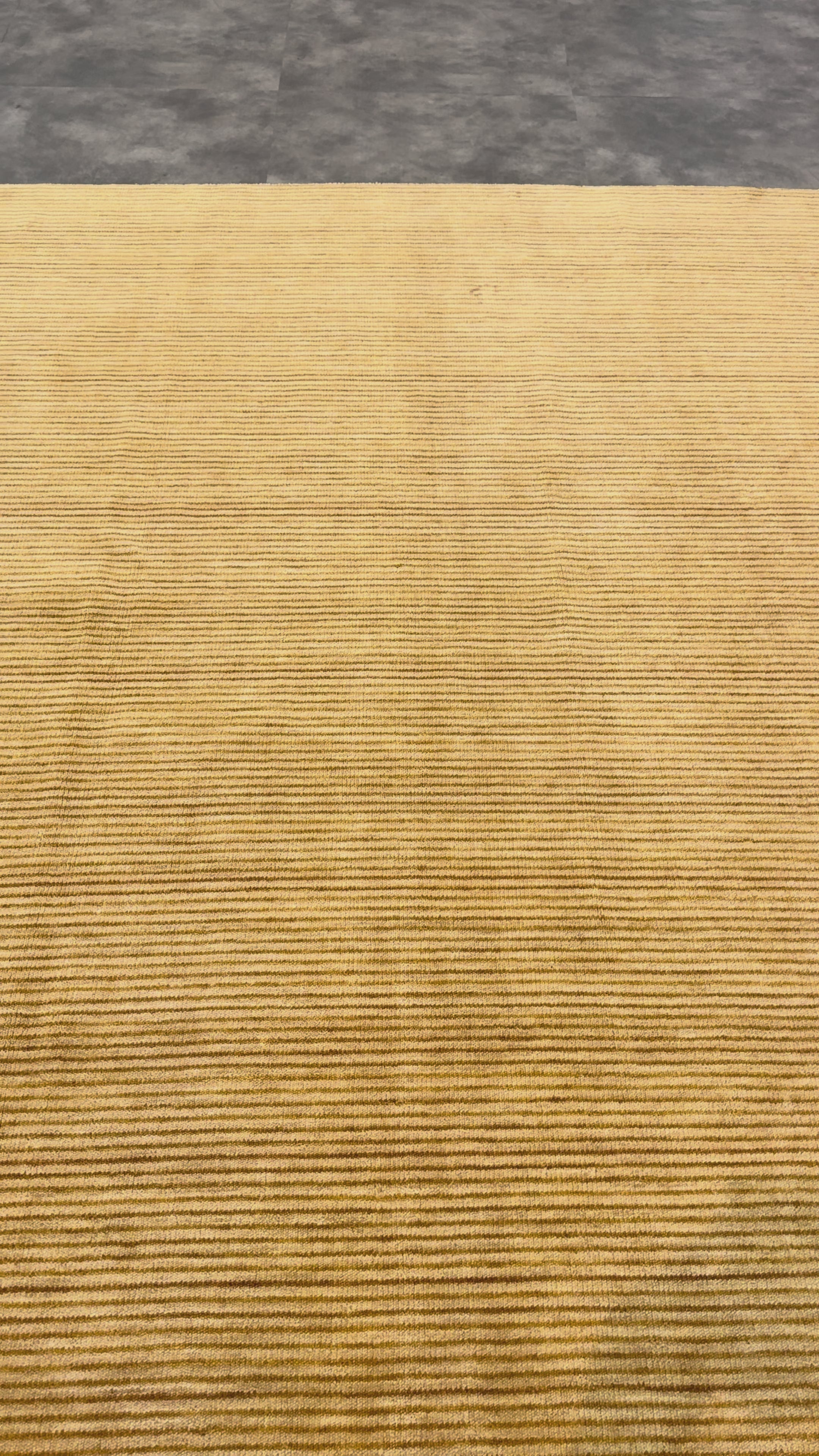 Tapete Indiano Artesanal Retangular Caramelo Dourado 1,70 x 2,30